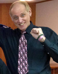 Jim Valone Actor in live filming of Merryville USA at etown Boulder Colorado