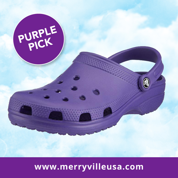 Tomorrow is the first day of Spring! Add a little purple to your gardening with these Crocs in Lilac! 💜 Get yours today!#merryvilleusa #merryville #purplepick #lilac #useful #stylish #croc #garden #clogs #affiliate #amazon #orders #ad #inspiration #fancy #gardenclog #cozy @merryvilleusa